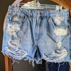 Topshop Denim Shorts